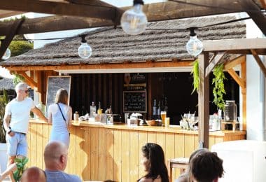 Bar piscina "La petite paillote" - camping Le Dauphin 1